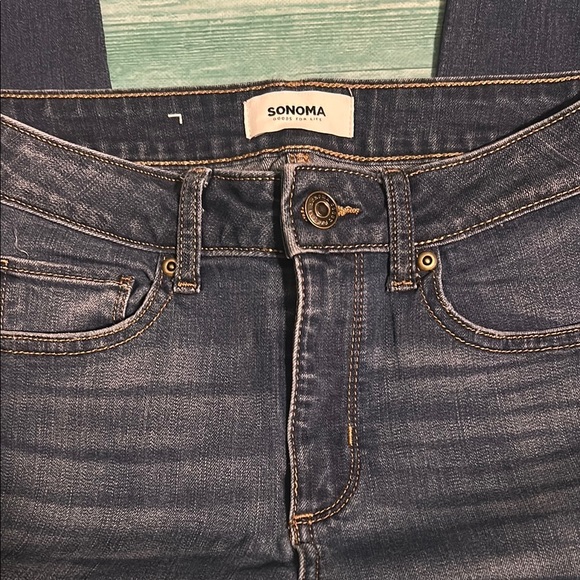 Blue Women's Skinny Jeans - Picture 2 of 3